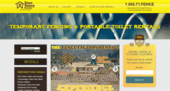 Desktop Screenshot of fencefactoryrentals.com